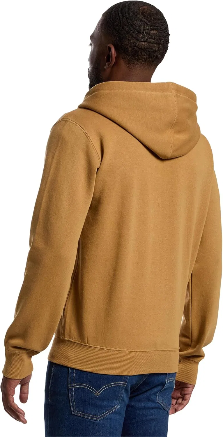 Толстовка с капюшоном U.S. Polo Assn. мужская на молнии с длинным рукавом, Collegiate Tan — фото 3