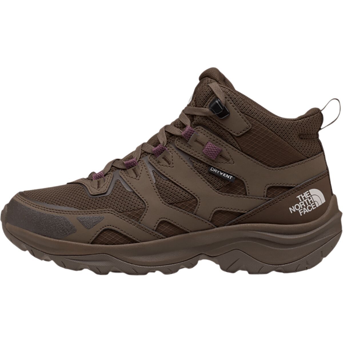 Женские ботинки The North Face Hedgehog 3 Mid WP комбинированные водонепроницаемые, коричневый