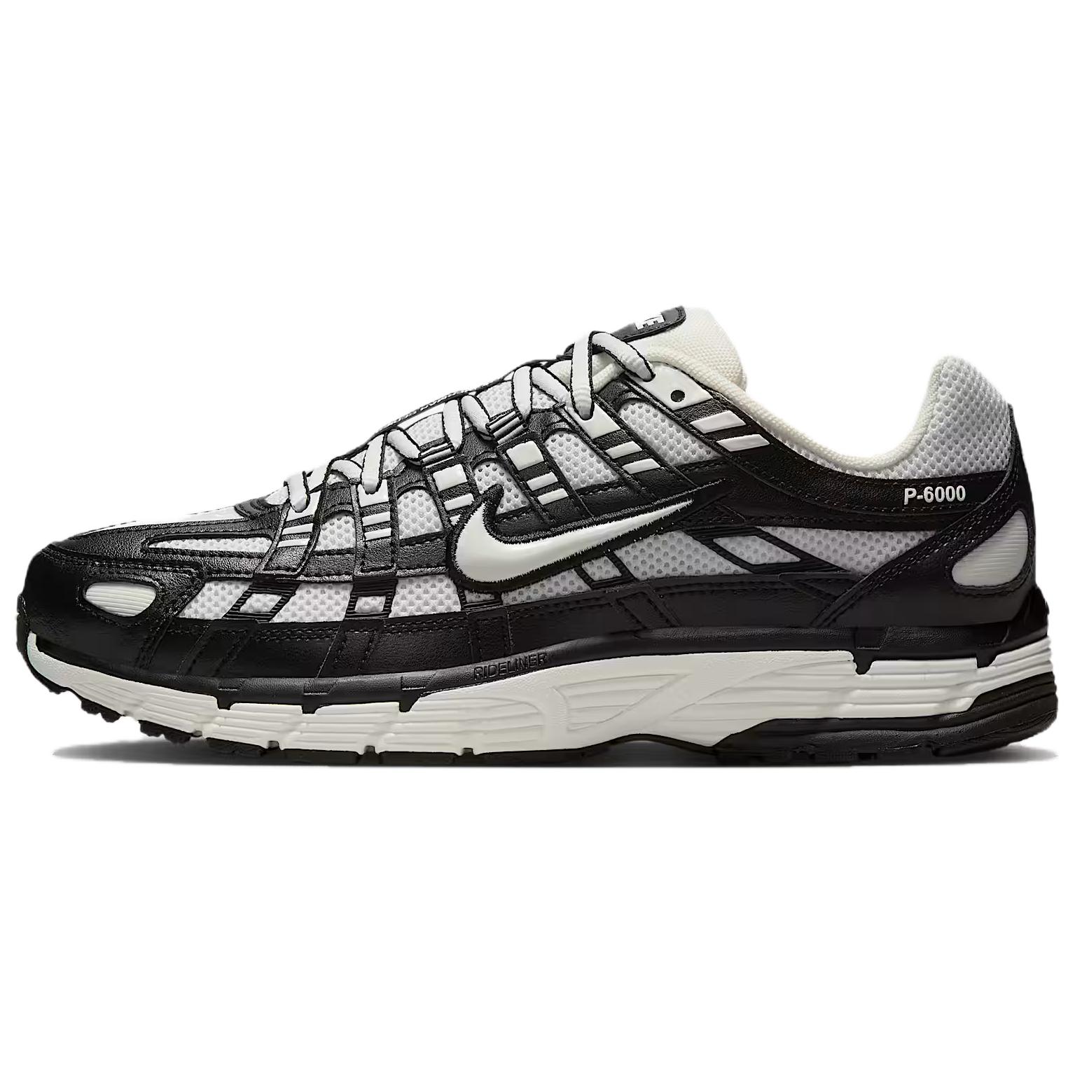 

Nike Кроссовки для бега P 6000 с низким верхом, износостойкие, мужские, серебристо-синие