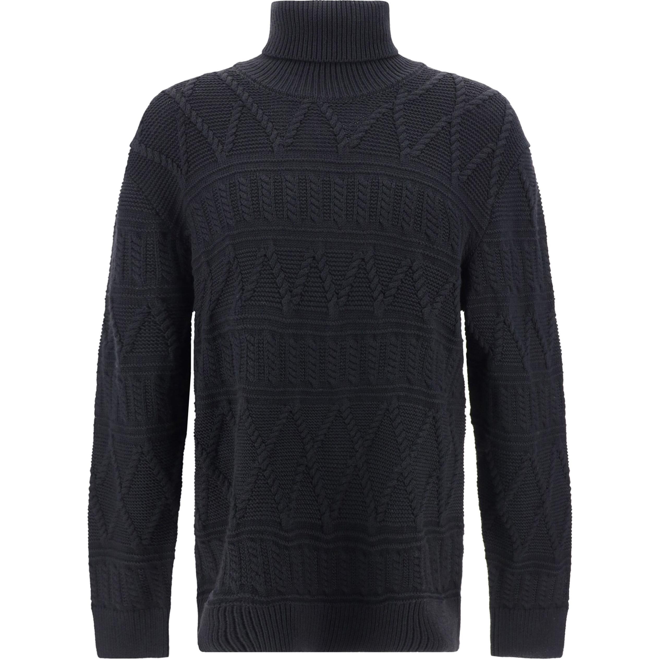 

Кабельная вязка Джемпер Ermenegildo Zegna, Черный