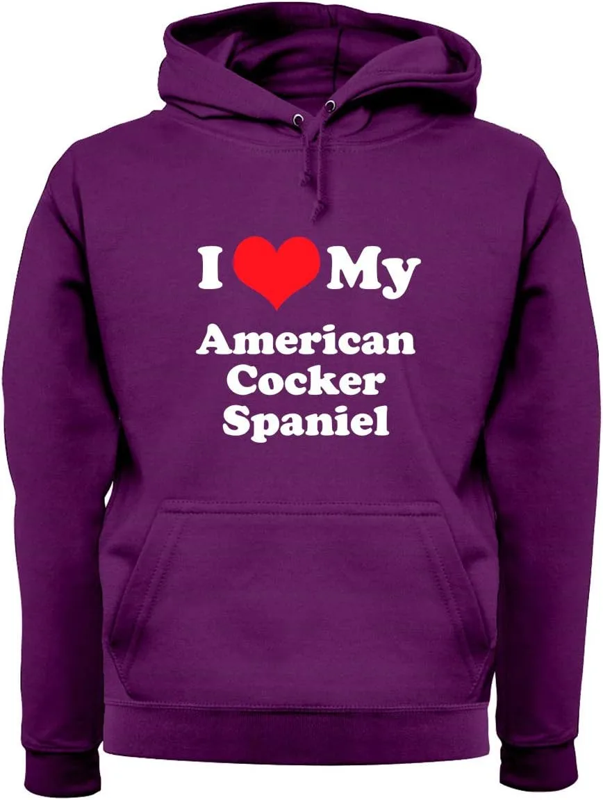 

Толстовка Unisex Premium I Love My American Cocker Spaniel Dressdown