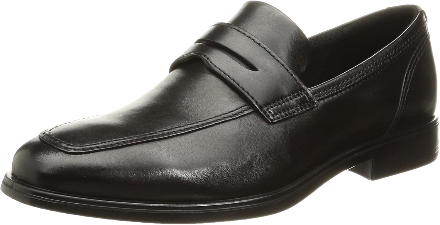 

Мужские лоферы ECCO Queenstown Penny, черный