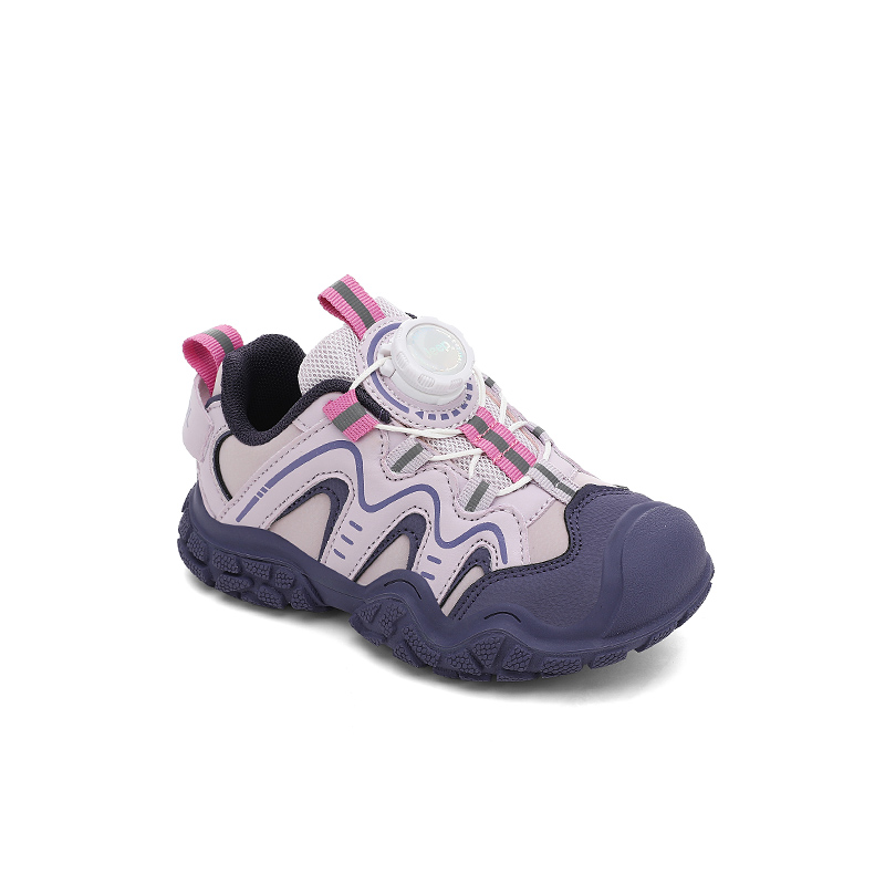 Детские кроссовки для бега Low top, устойчивые к истиранию, дышащие, легкие, с амортизацией и тихой подошвой Jeep, фиолетовый — фото 3