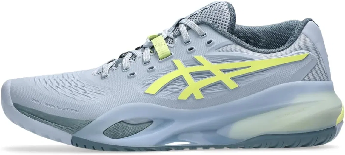 Кроссовки теннисные ASICS, Grey Blue/Pistachio