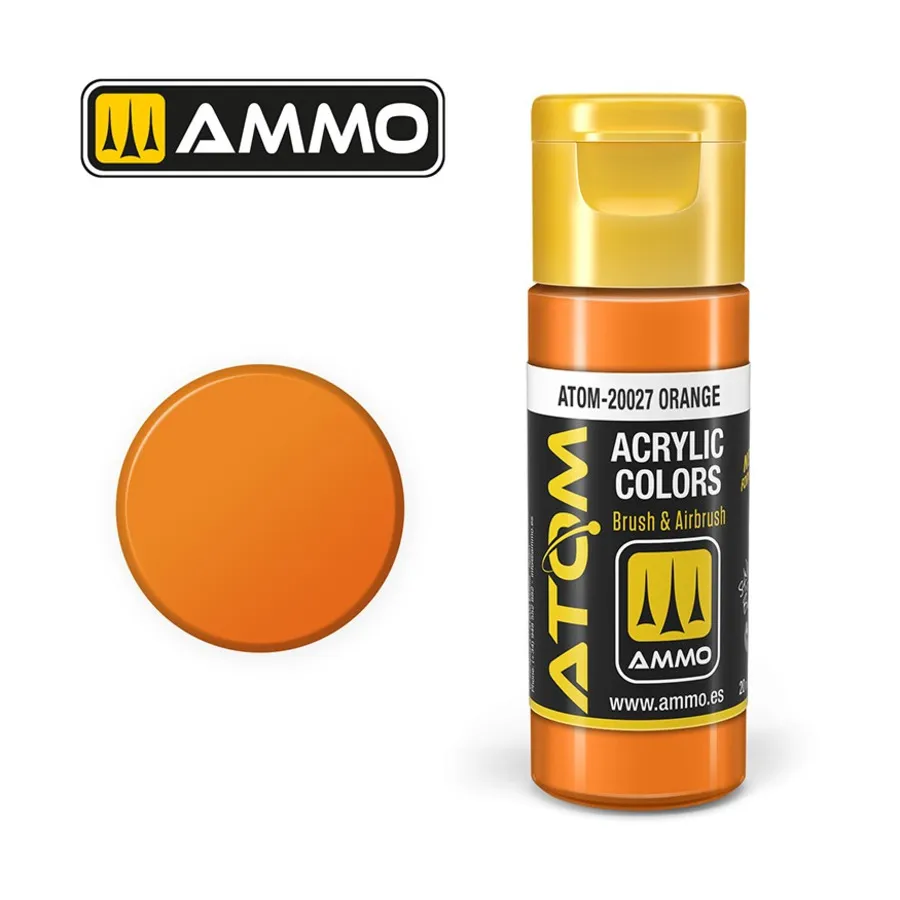 

Апельсин, ATOM Acrylic Paints