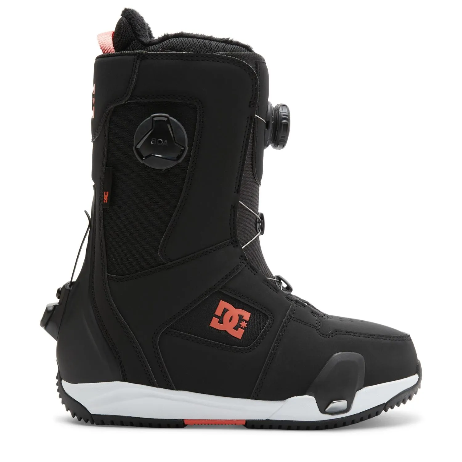 

Сноуборд-ботинки Phase BOA Pro Step On женские DC, Black/Hot Coral