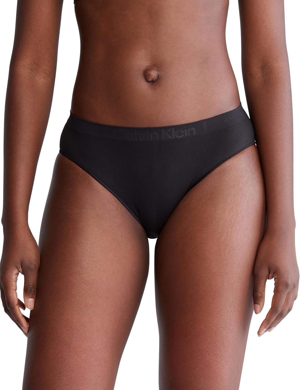 

Женский комплект из трех бесшовных купальников-бикини Calvin Klein Bonded Flex со средней посадкой, Black/ Black/ Black