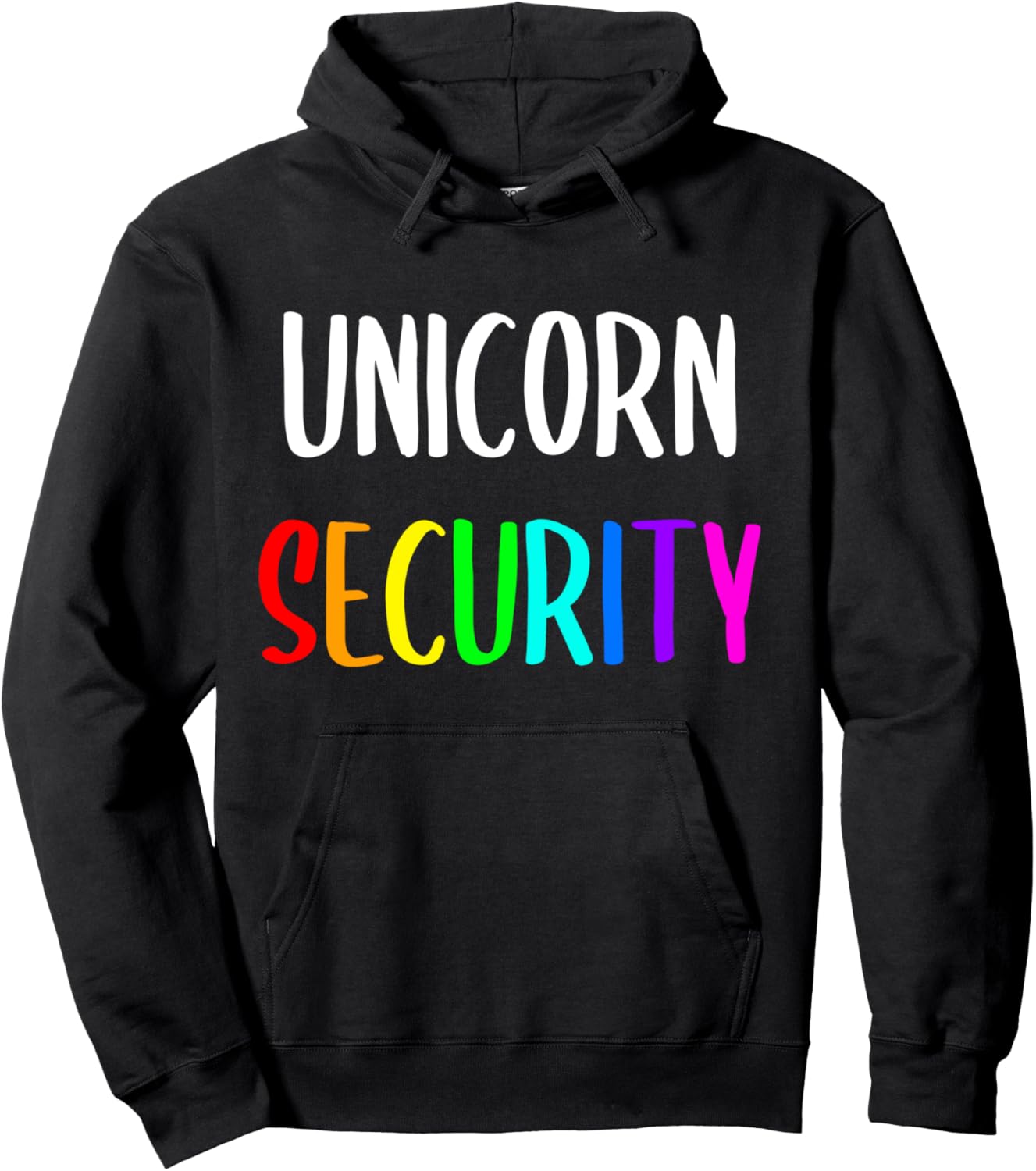 

Unicorn Security - Толстовка с логотипом Unicorn Security Unicorn Security Funny Halloween Costume, черный