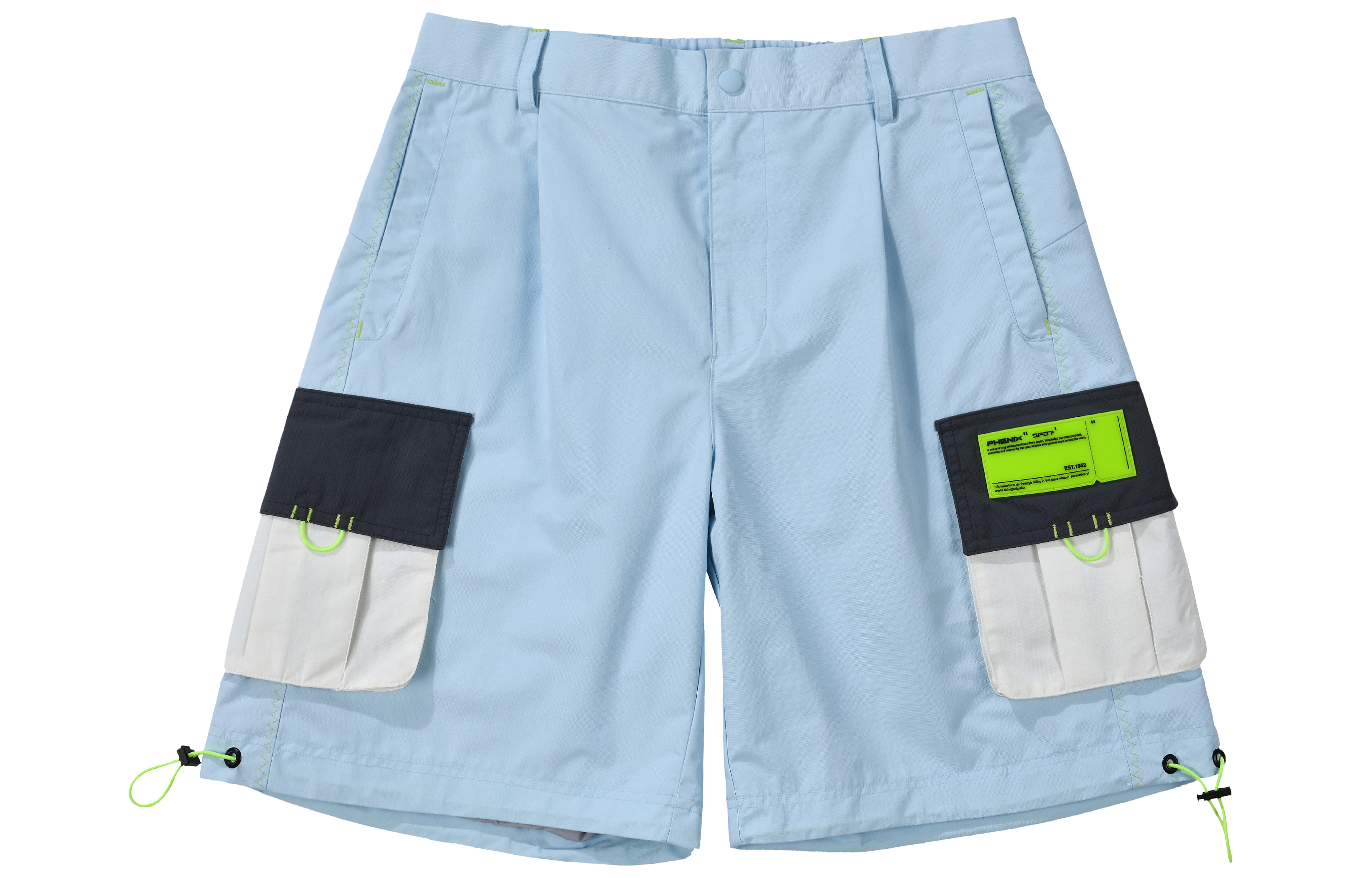

SP27 Повседневные шорты унисекс Phenix, Light Asphalt Gray