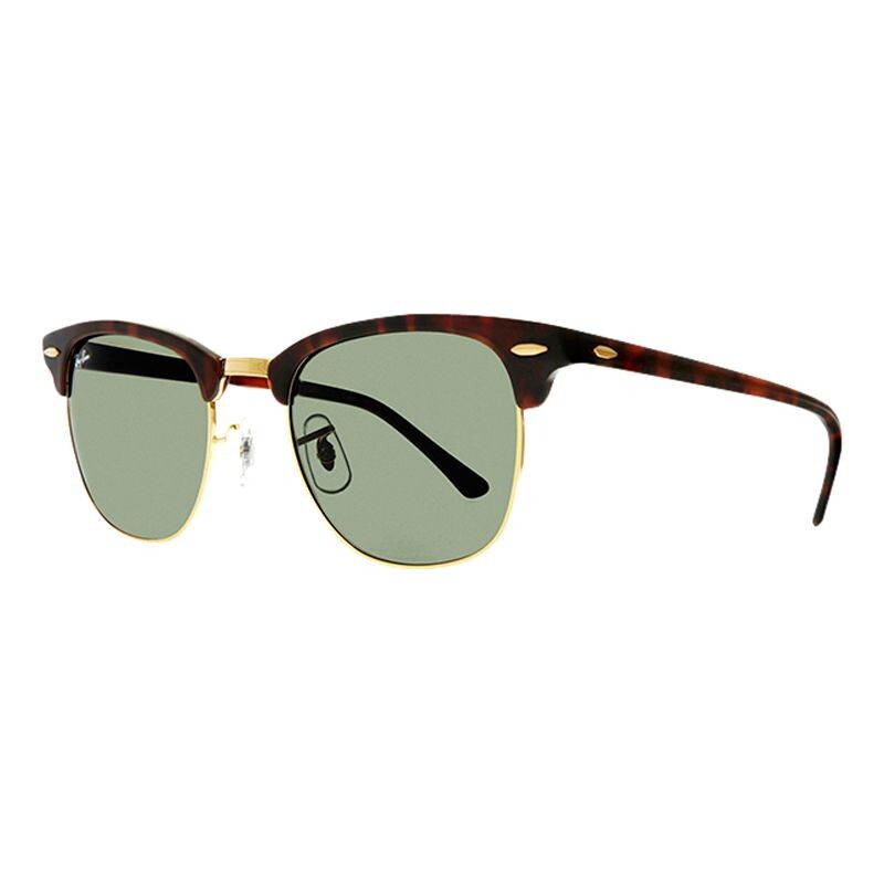 

Мужские классические солнцезащитные очки Ray-Ban RB3016 Clubmaster, черепаховый / Arista