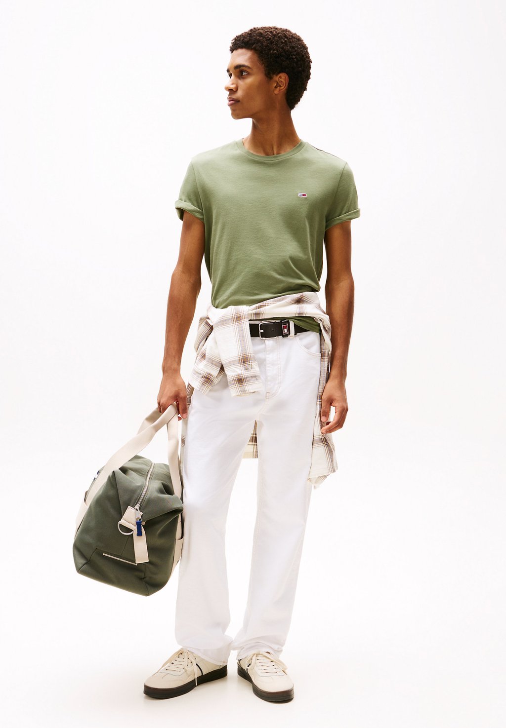

Базовая футболка TEE 2 PACK Tommy Jeans, слоновая кость