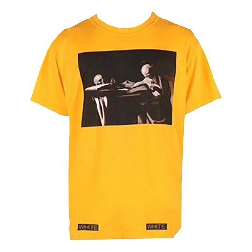 

Футболка OFF-WHITE Unisex SS21 Co Virgil Ablo Ow Tee Yellow, желтый