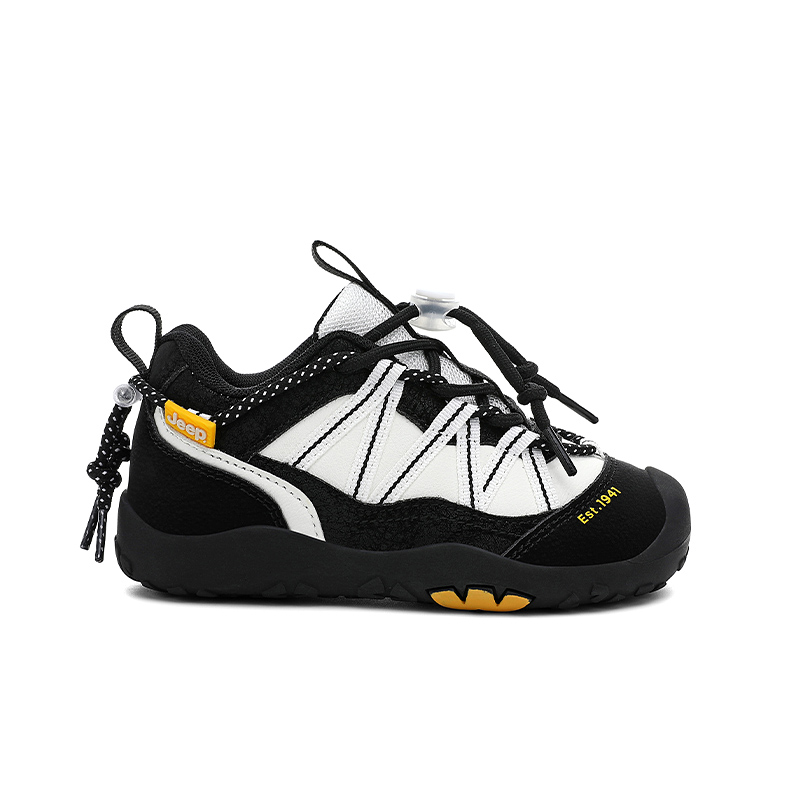 Jeep Кроссовки для бега Running Collection Cushioning Lightweight Cushioning низкие Starburst Black/White детские — фото 3
