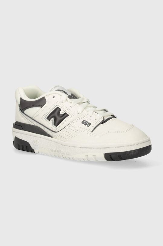 

New Balance Детские кожаные кроссовки, белый
