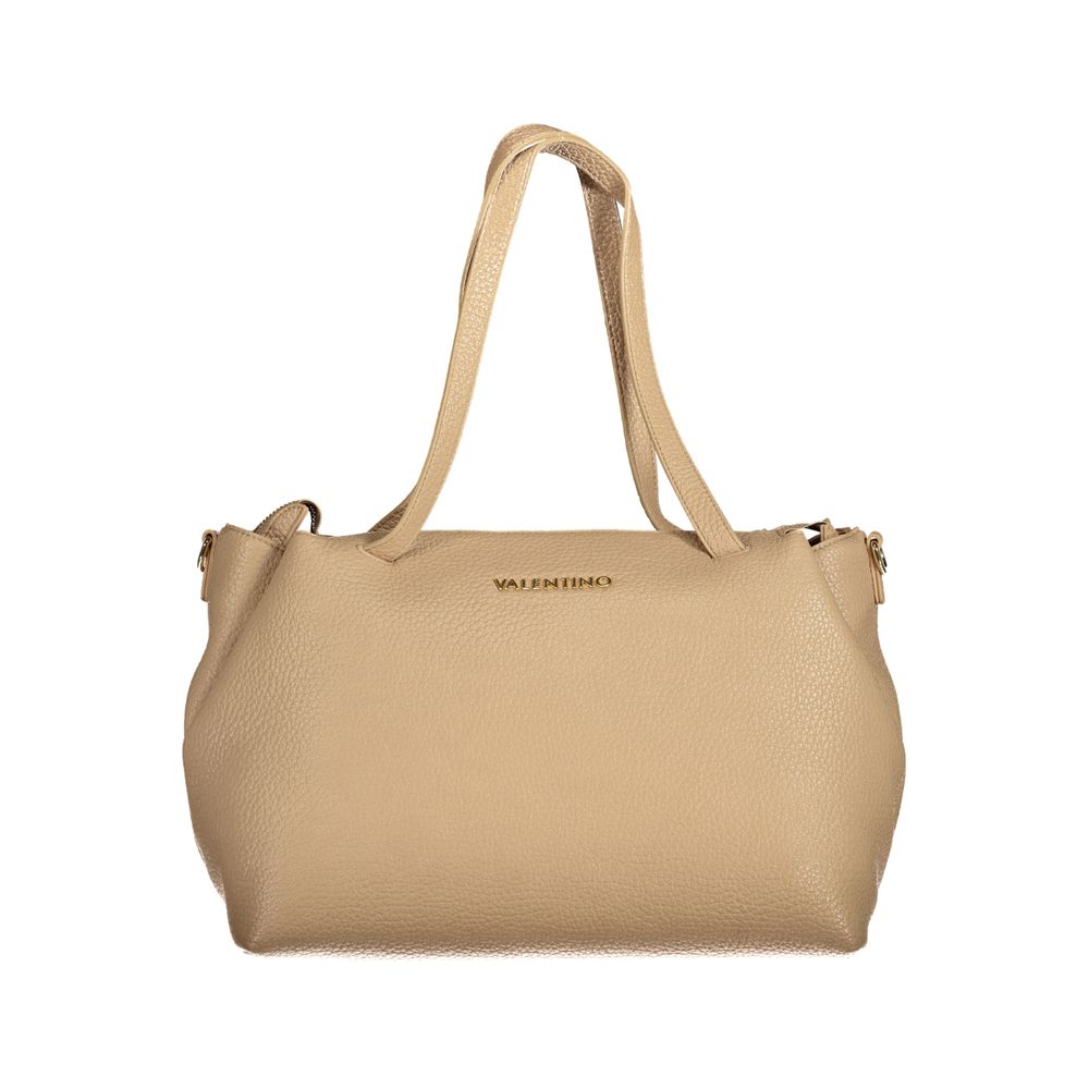 

Бежевая полиэтиленовая женская сумка Valentino Bags, Бежевый, Бежевая полиэтиленовая женская сумка Valentino Bags