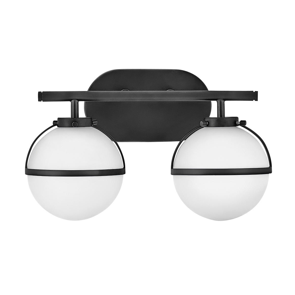 

Настенный светильник для ванной комнаты Elstead Lighting, 38,1x23x19,3 см, черный