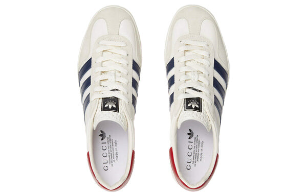 Кроссовки adidas x gazelle 'white' 707847-utt10-9060 Gucci, белый — фото 3
