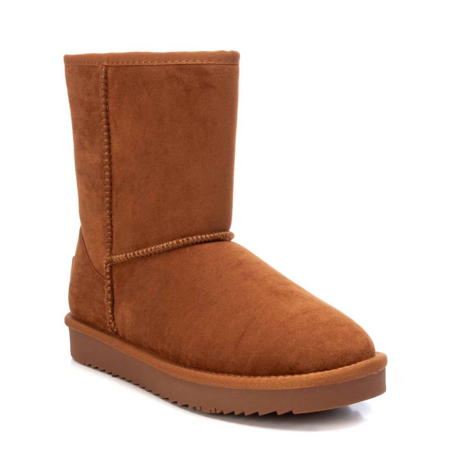 Женские зимние ботинки цвета Camel Xti