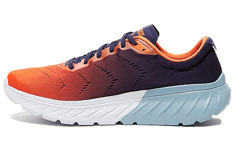 

Кроссовки мужские Mach 2 с низким верхом, сине-оранжево-фиолетовые Hoka One One