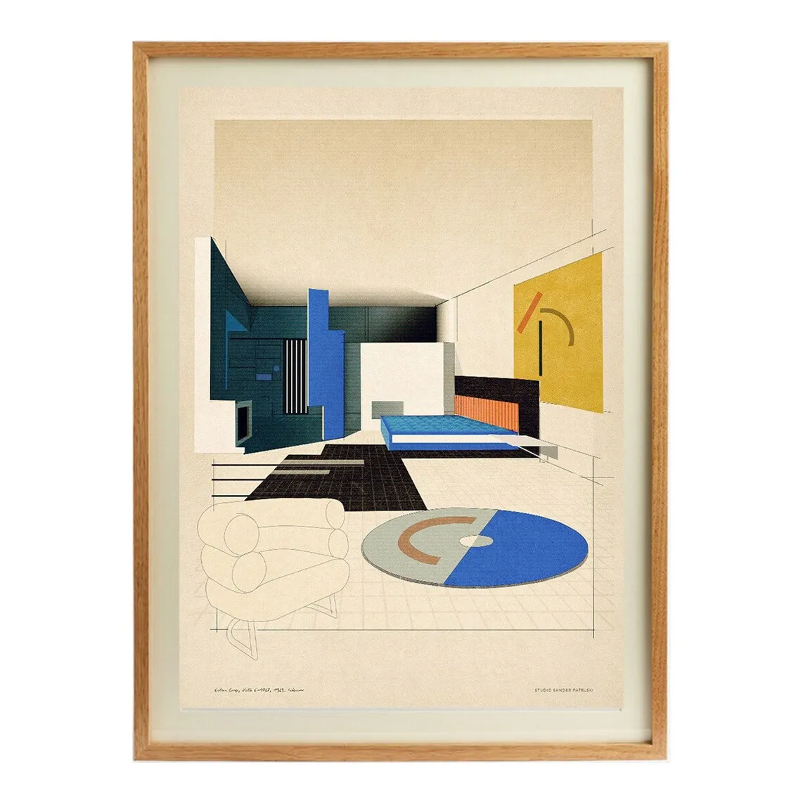 

Серый лист студии Villa Patelski PSTR + Marco Thor El Corte Inglés