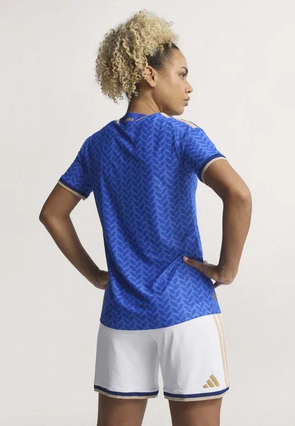 Футболка Adidas Performance Italy 26 home authentic national team wear, ярко-синий — фото 3