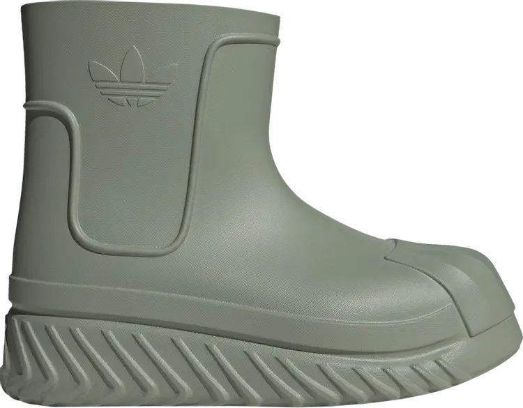 

Кроссовки Wmns adiFOM Superstar Boot 'Silver Green', серый