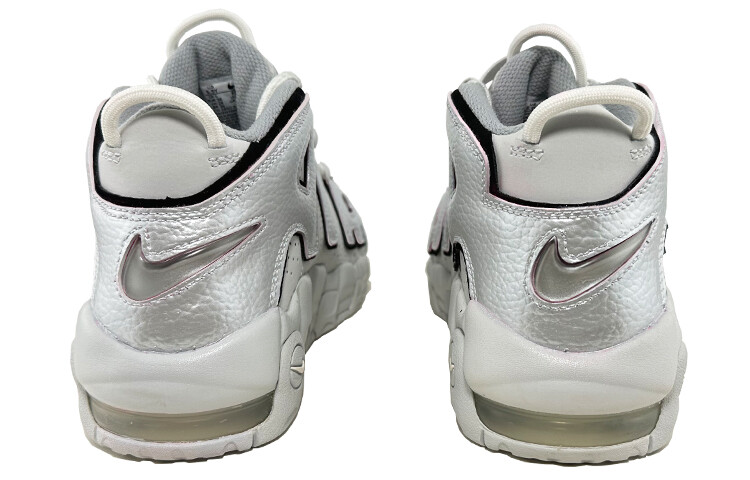 Женские баскетбольные кроссовки Nike Air More Uptempo Vintage, Light Gray — фото 4