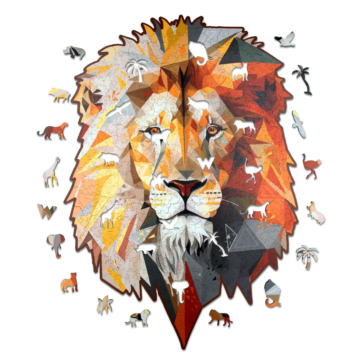 

Деревянный пазл Strong Lion 465 деталей размера XXL Wood You Do