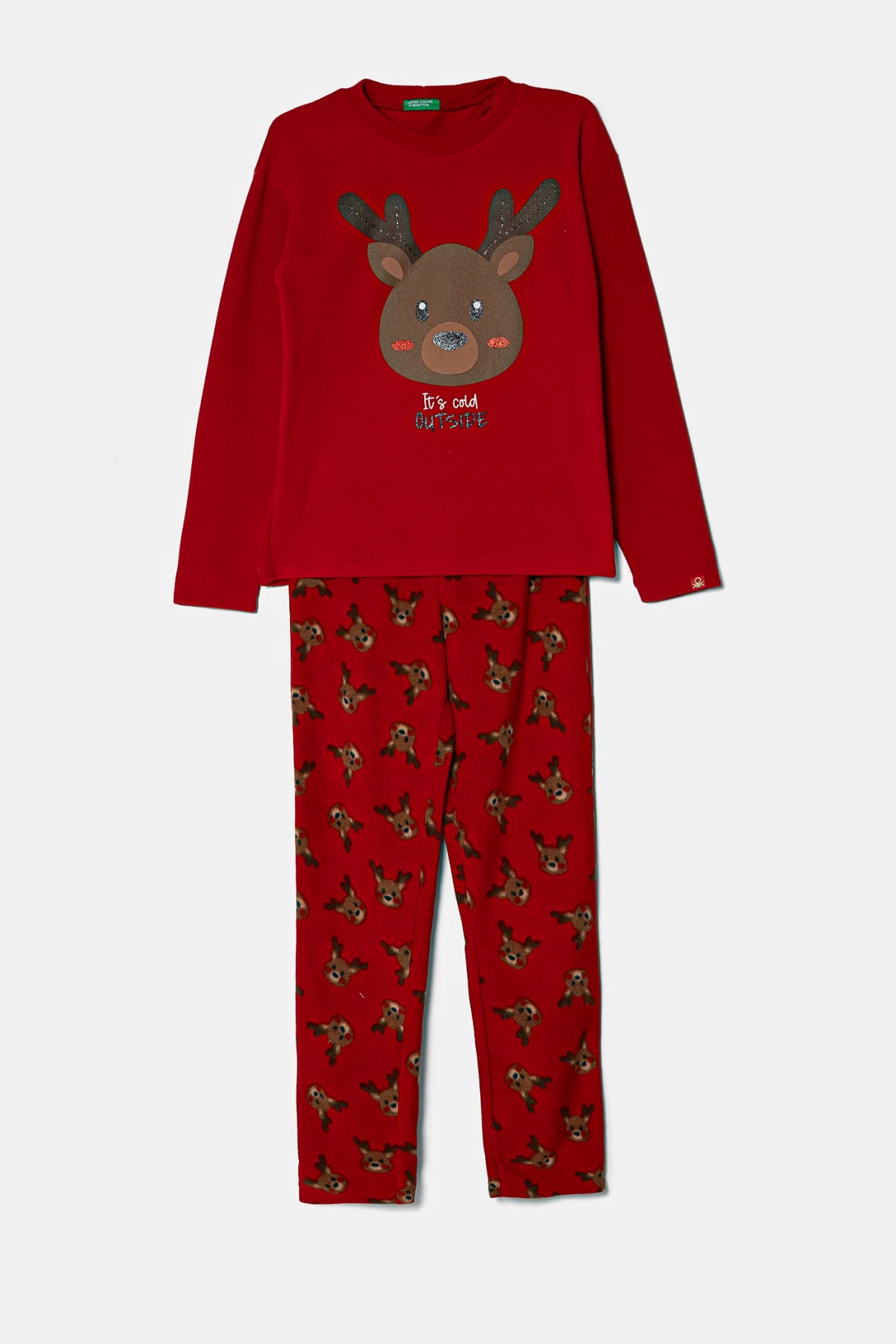 

Детская пижама United Colors of Benetton, красный