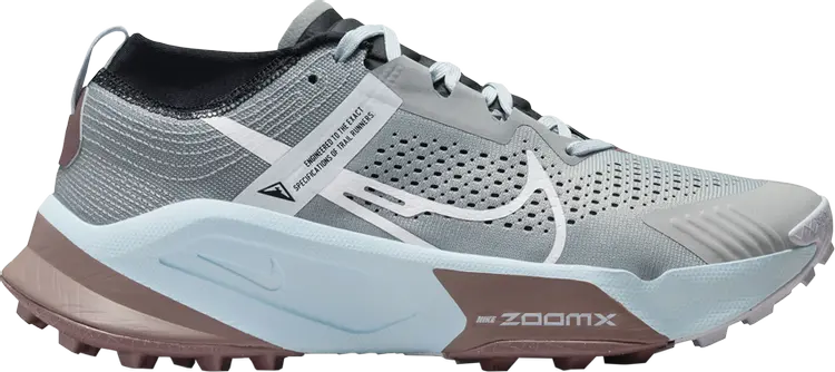 

Кроссовки Wmns ZoomX Zegama 'Light Smoke Glacier Blue', серый