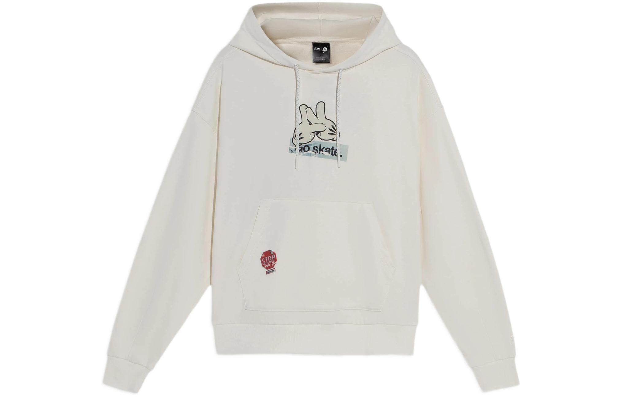 

Свитер для скейтборда унисекс экрю LINING
