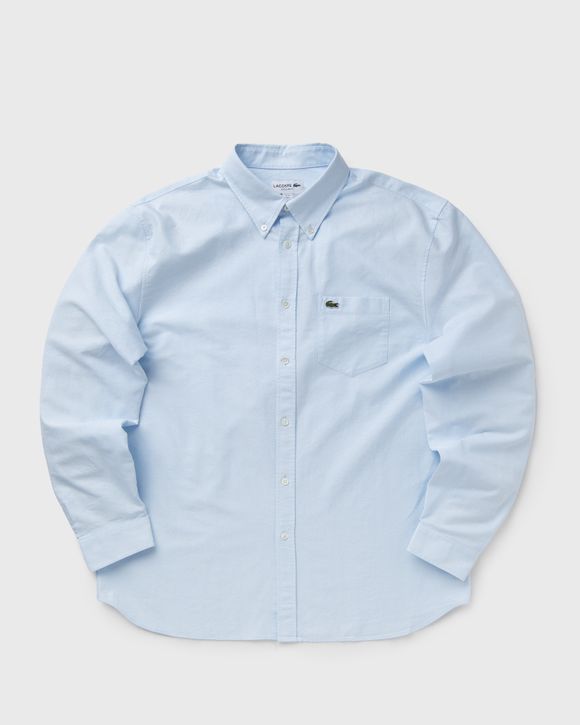 

Рубашка Lacoste Regular Fit Oxford Shirt, цвет white/overview