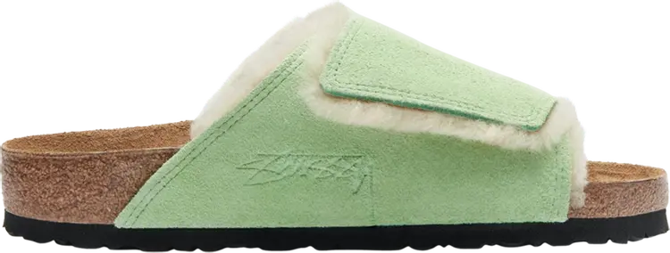 

Кроссовки Stussy x Solana 'Washed Green', зеленый