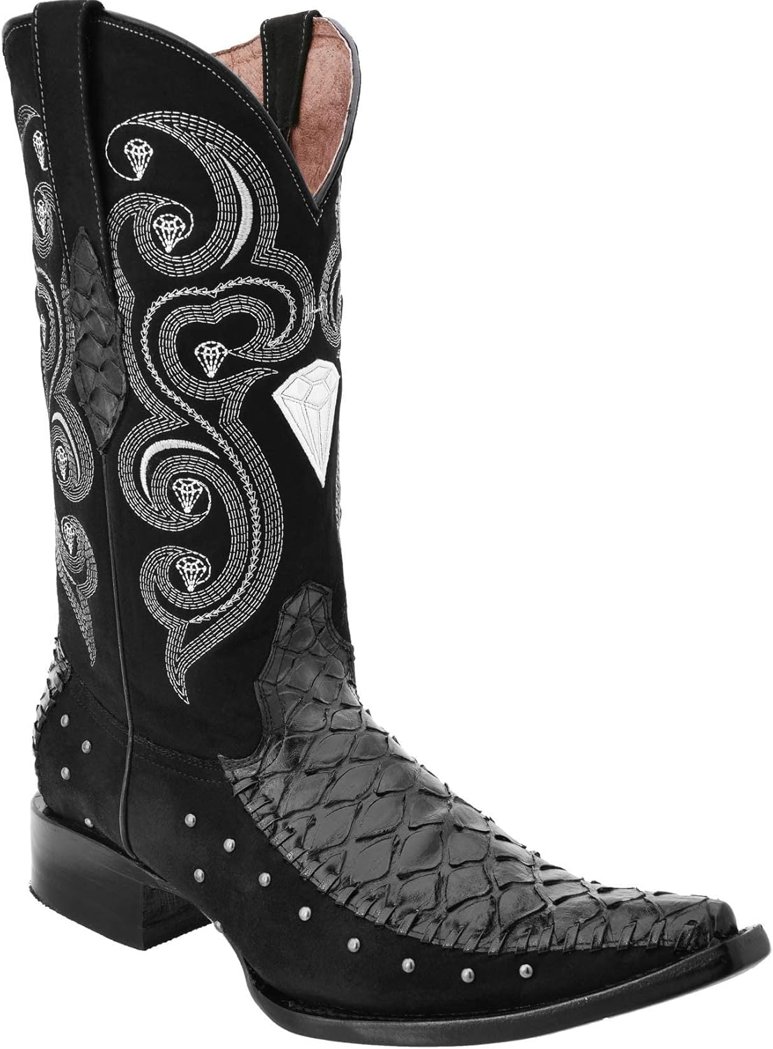 

Мужские западные сапоги/Ботас де Омбре (имитация Bear Clon) WDP47-137 Rancho Valencia, черный