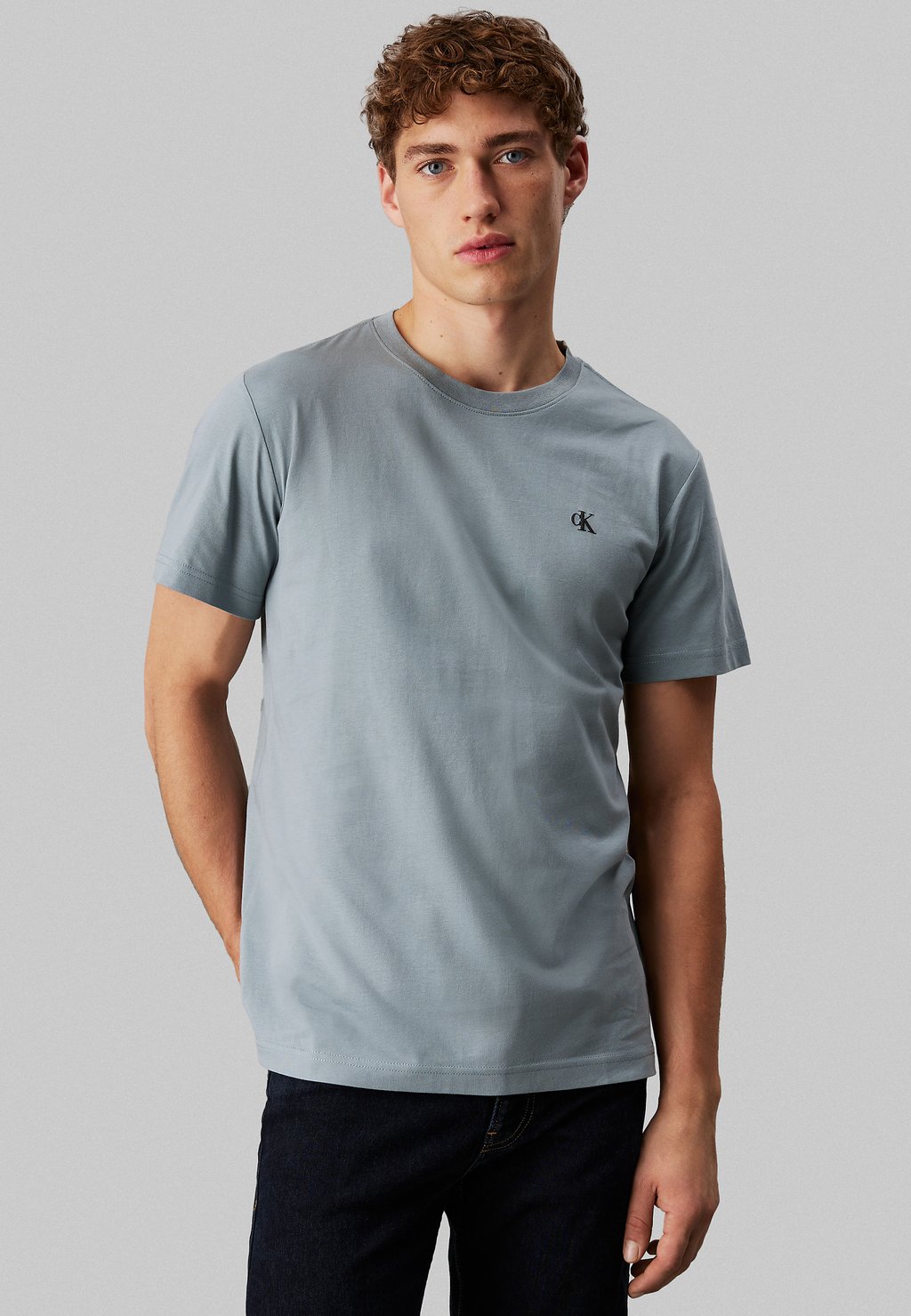 

Футболка с принтом TYPEFACE GRAPHIC TEE Calvin Klein Jeans, серый