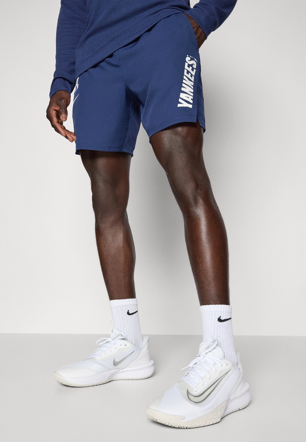 Спортивные шорты MLB NEW YORK YANKEES VICTORY SHORT - Club wear Nike Performance, синий — фото 4