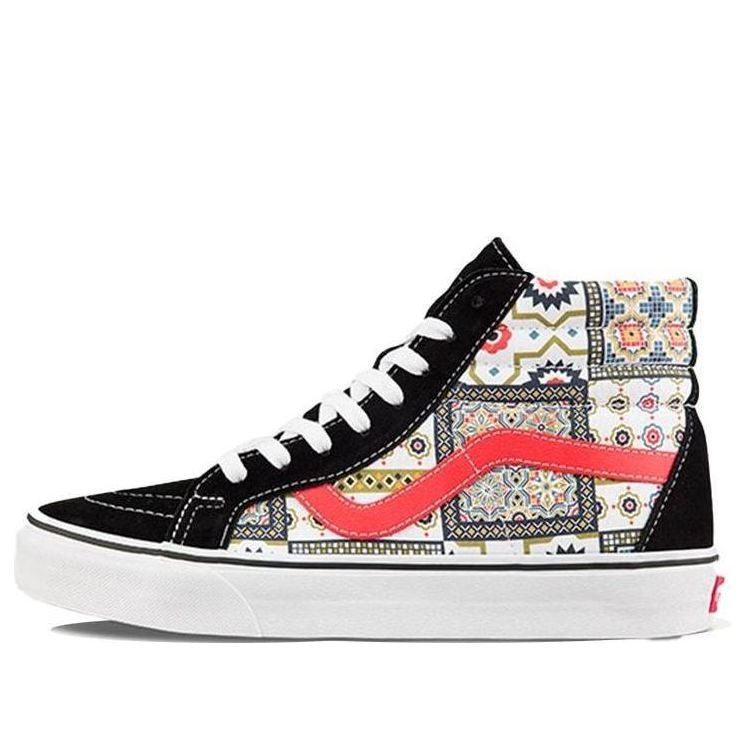 

Кеды Vans SK8-HI Reissue 'Moroccan Tile Check - Orange', разноцветный