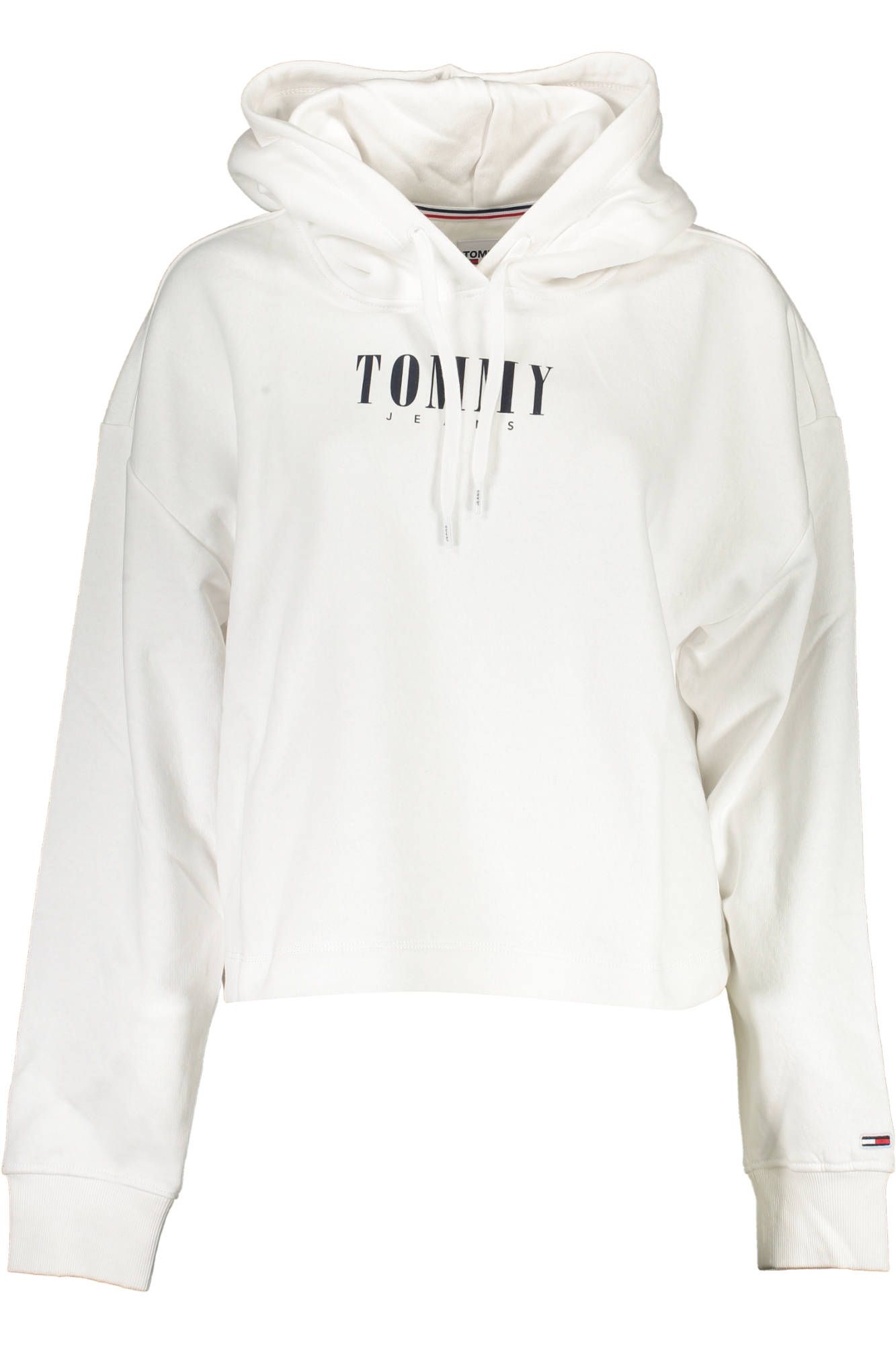 

Белый хлопковый женский свитер Tommy Hilfiger