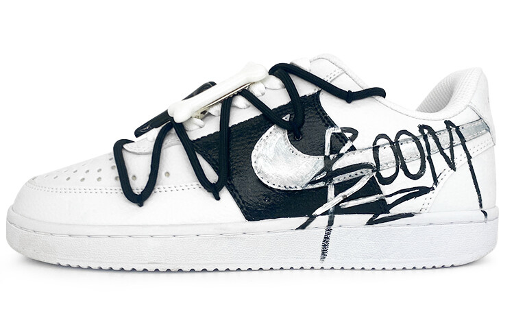 

Мужские кроссовки для скейтбординга Nike Court Vision 1, White and black