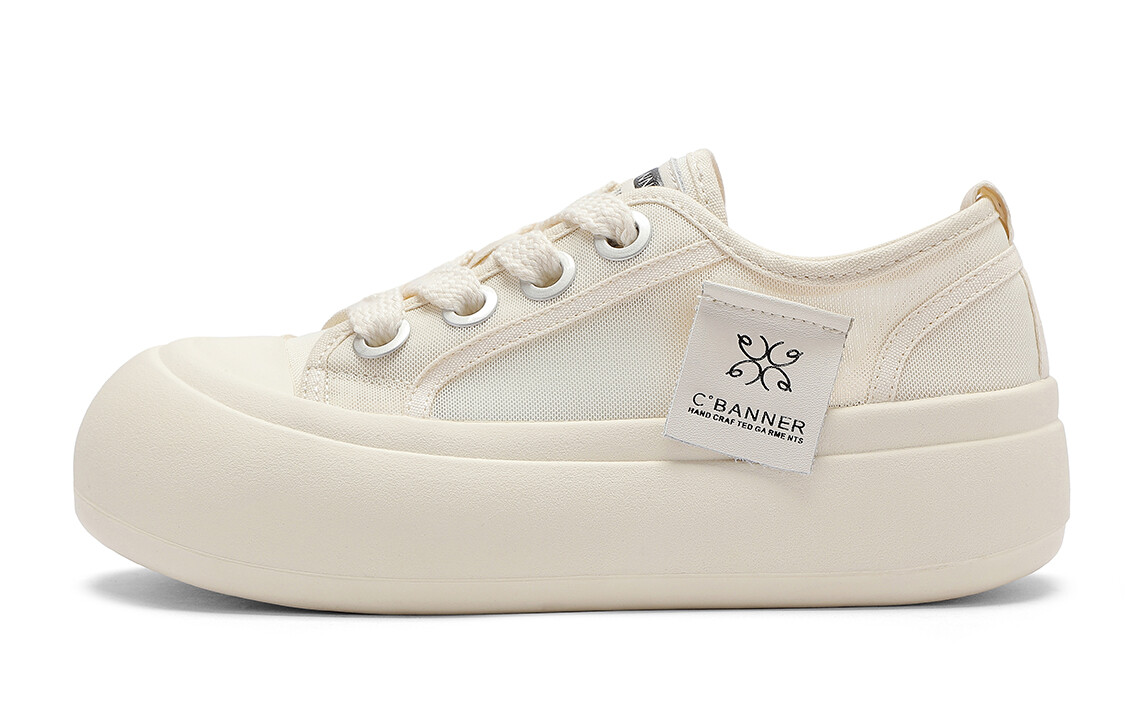 

Кроссовки CВ°BANNER Skateboard Shoes Women's Low-Top Beige, Бежевый, Кроссовки CВ°BANNER Skateboard Shoes Women's Low-Top Beige