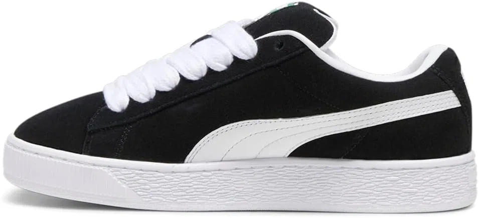 Мужские замшевые кроссовки PUMA размера XL, 2-Black White — фото 3