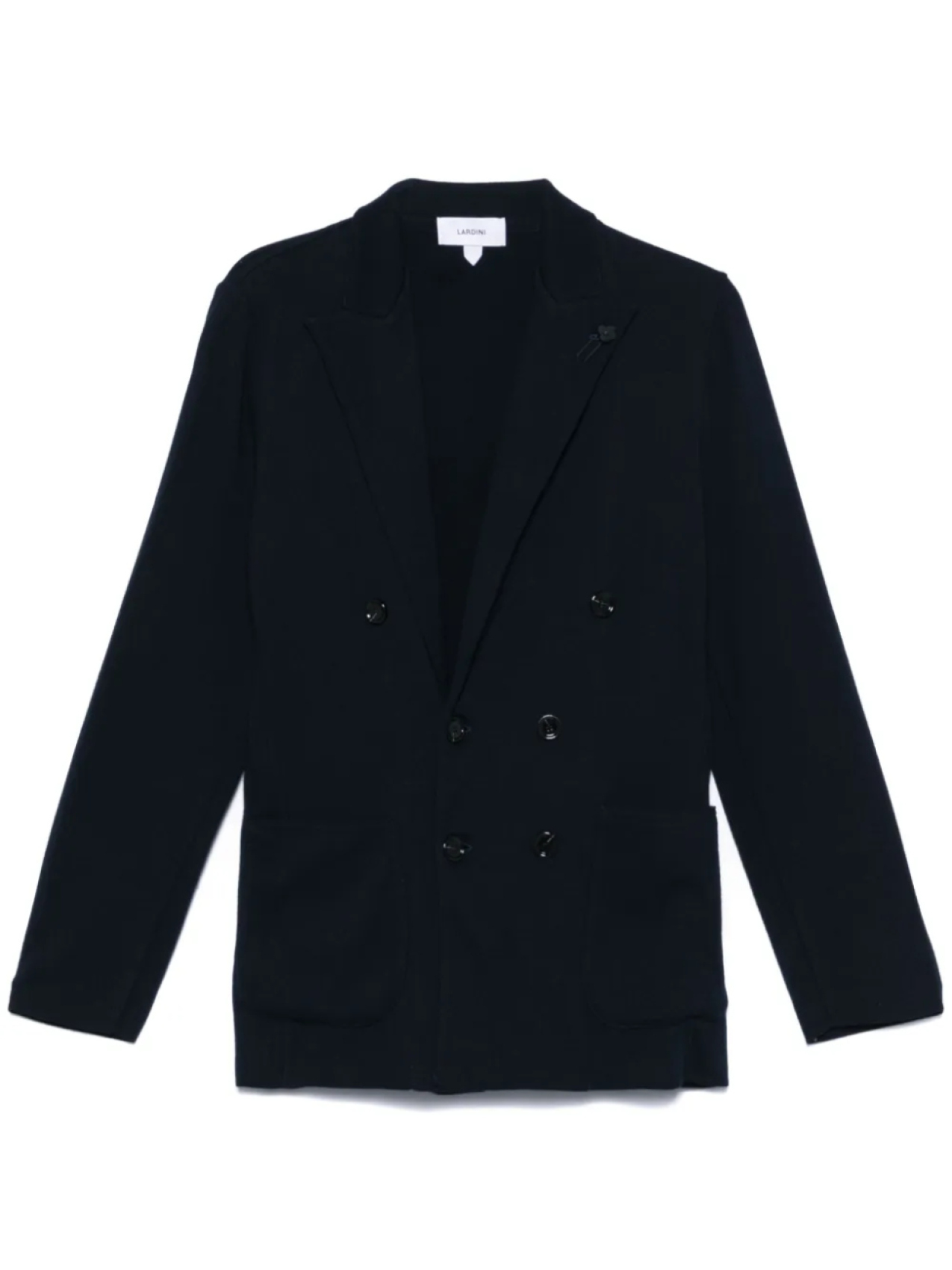 

Хлопковый блейзер Lardini, синий