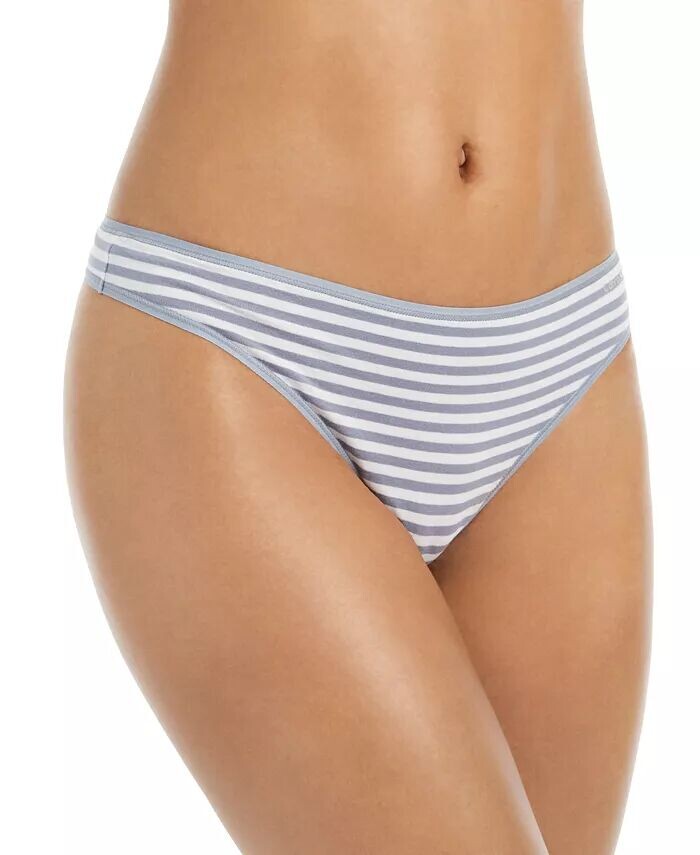 

Нижнее белье из хлопка в форме стрингов QD3643 Calvin Klein, серый