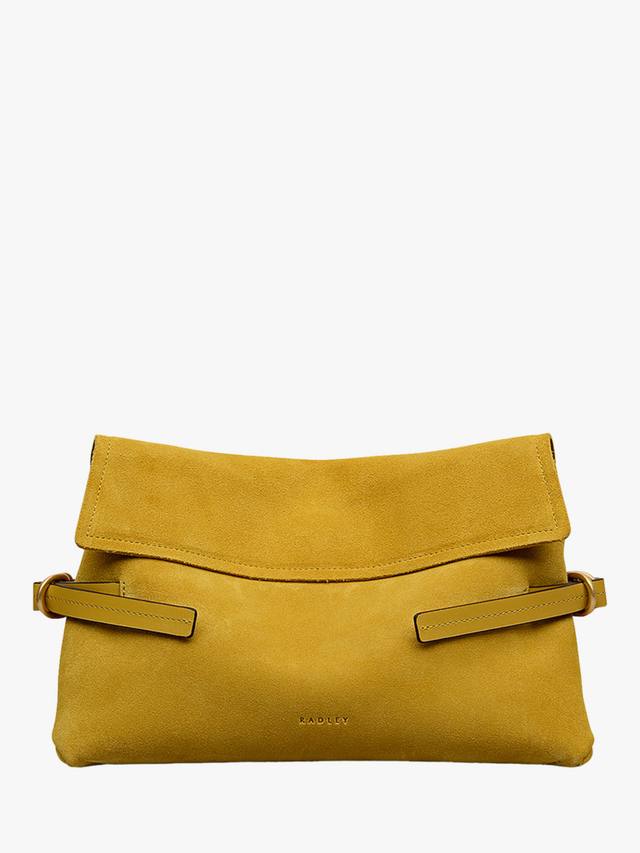 

Клатч Fleet Street из замши Radley, Ochre