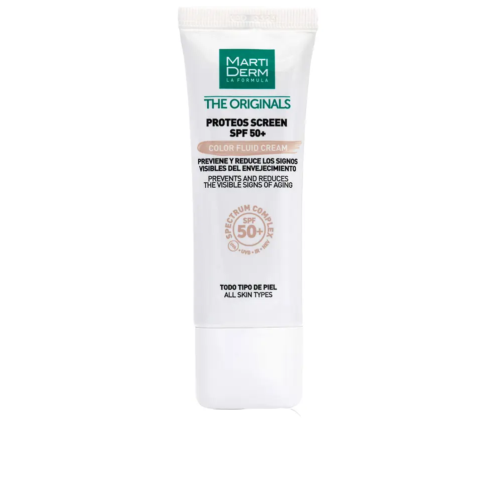

Крем для лица The originals proteos screen crema con color spf50+ Martiderm, 40 мл.