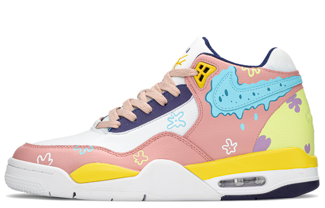 

Мужские баскетбольные кроссовки Nike Flight Legacy Vintage, Powder blue yellow