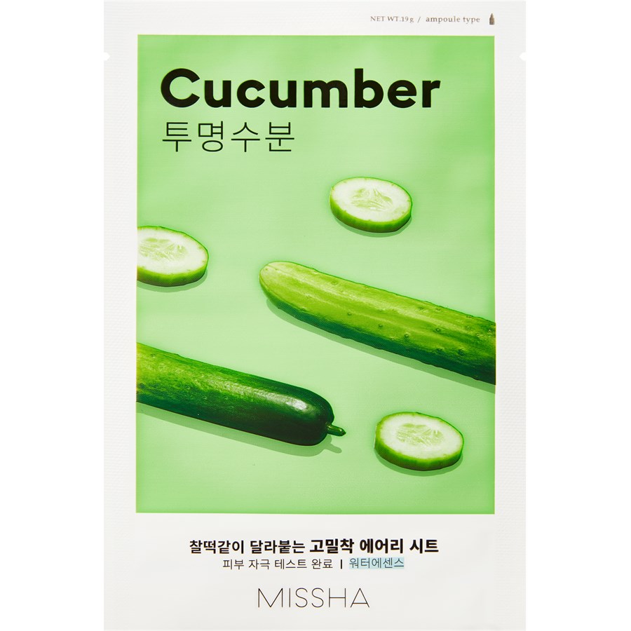 

Маска для лица MISSHA Mask Cucumber, Airy Fit 19 g