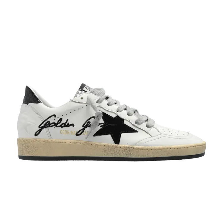 

Кроссовки Golden Goose Wmns Ball Star, цвет White Black Embellishment