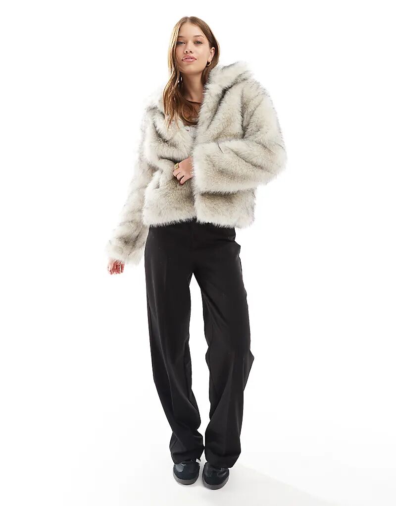 

Куртка из искусственного меха Cotton On Mimi кремового цвета Cotton:On