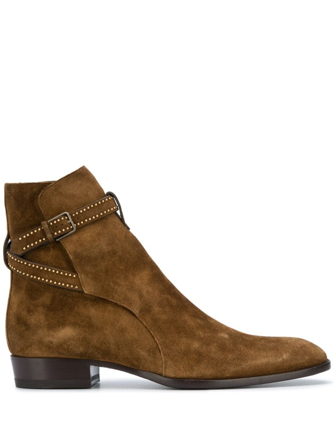 

Saint Laurent ботинки Wyatt, коричневый